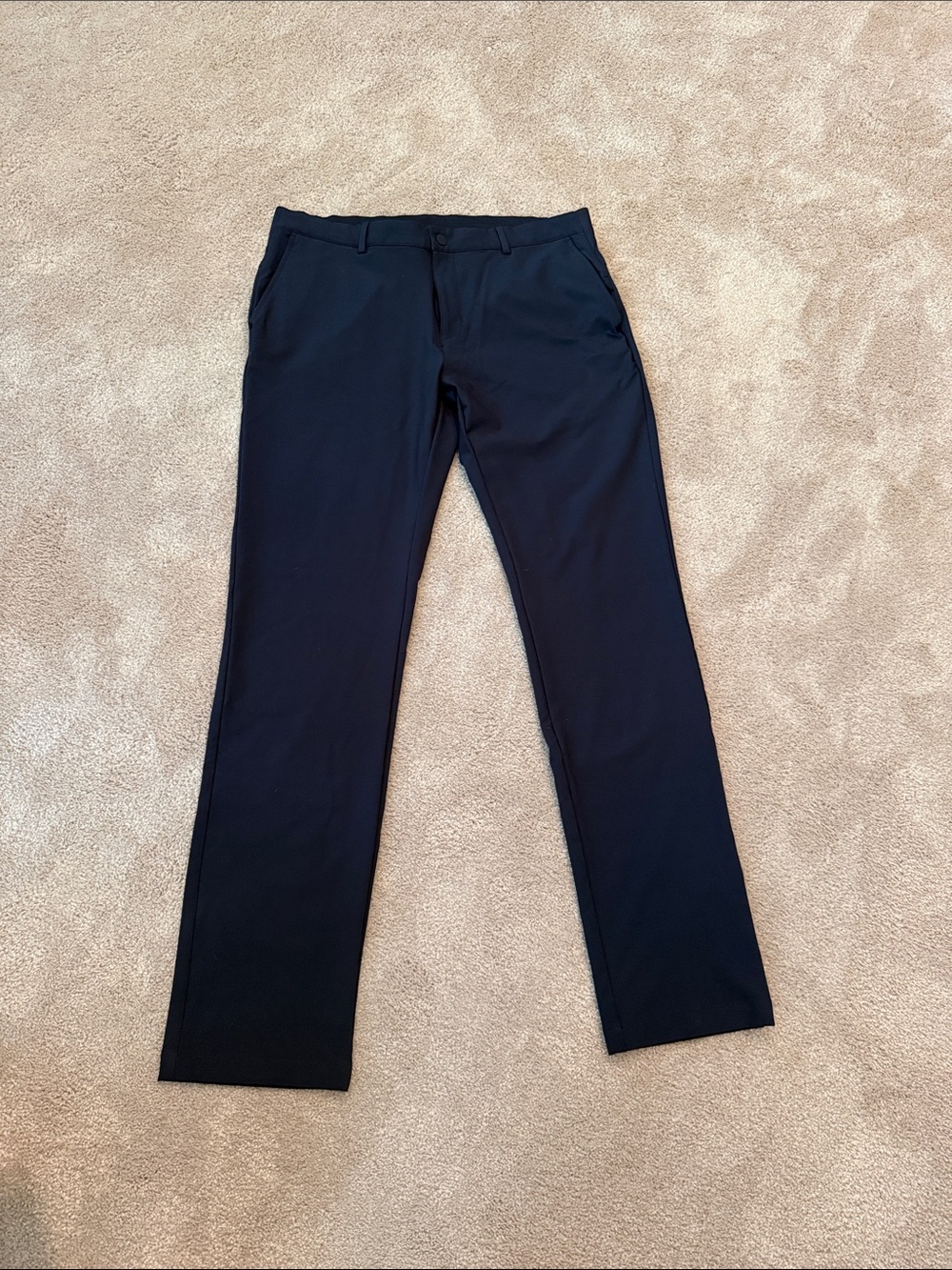 Men's Navy Blue Greg Norman Stretch Dress Pants